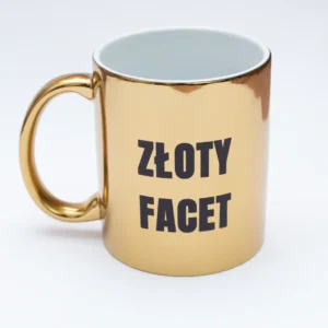 Kubek „Złoty facet” – złoto, 330 ml